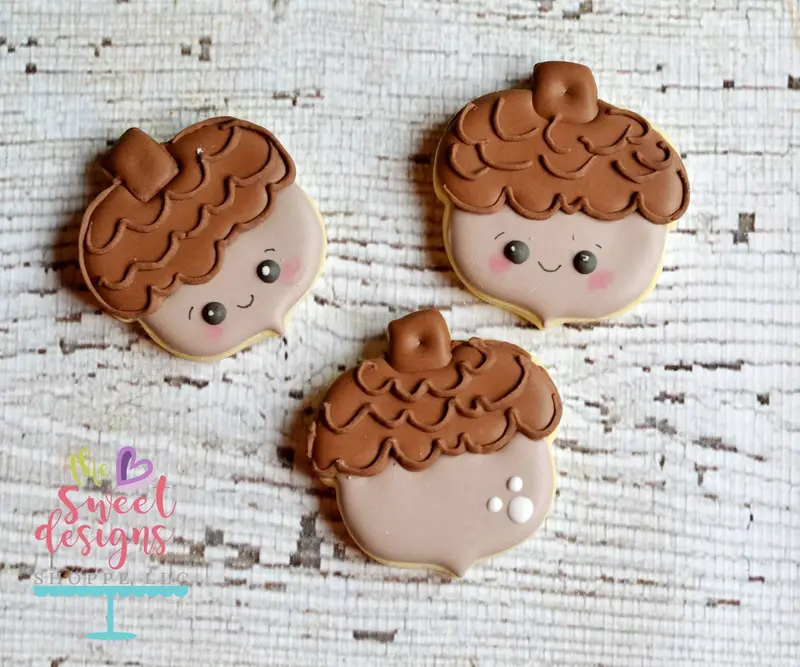 Chubby Acorn - Cookie Cutter