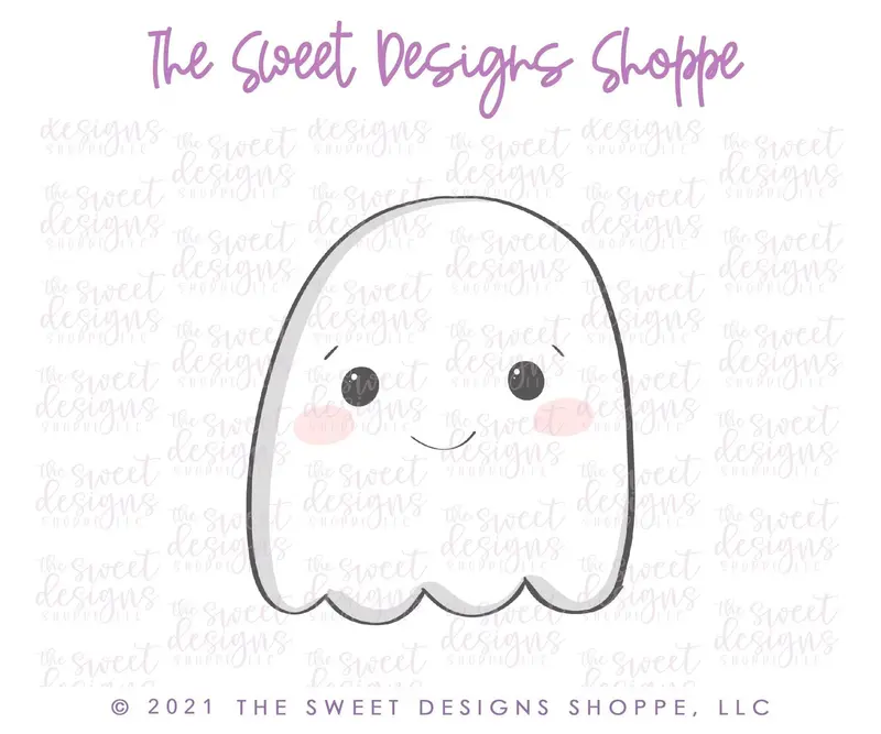 Chubby Funky Ghost - Cookie Cutter