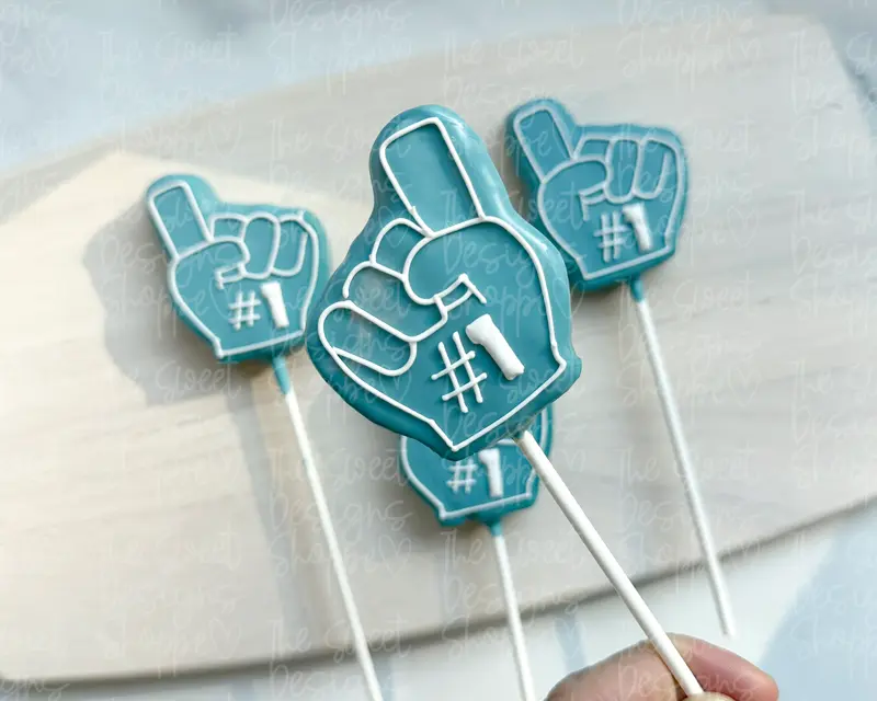 Chubby Hand - Cake Pop Maker Set ( Cutter & Pusher)