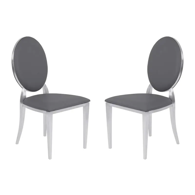 Cielo Contemporary Dining Chair Set of 2 By Armen Living