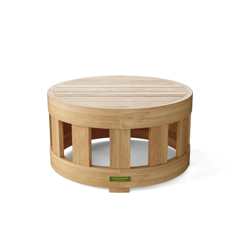Circular Coffee Table By Anderson Teak