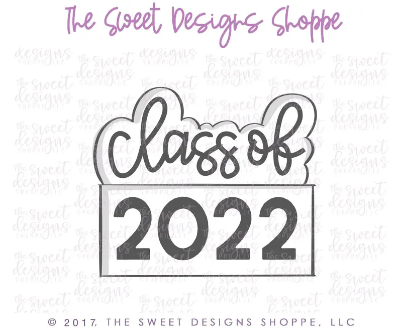 Class Of Plaque - Cookie Cutter