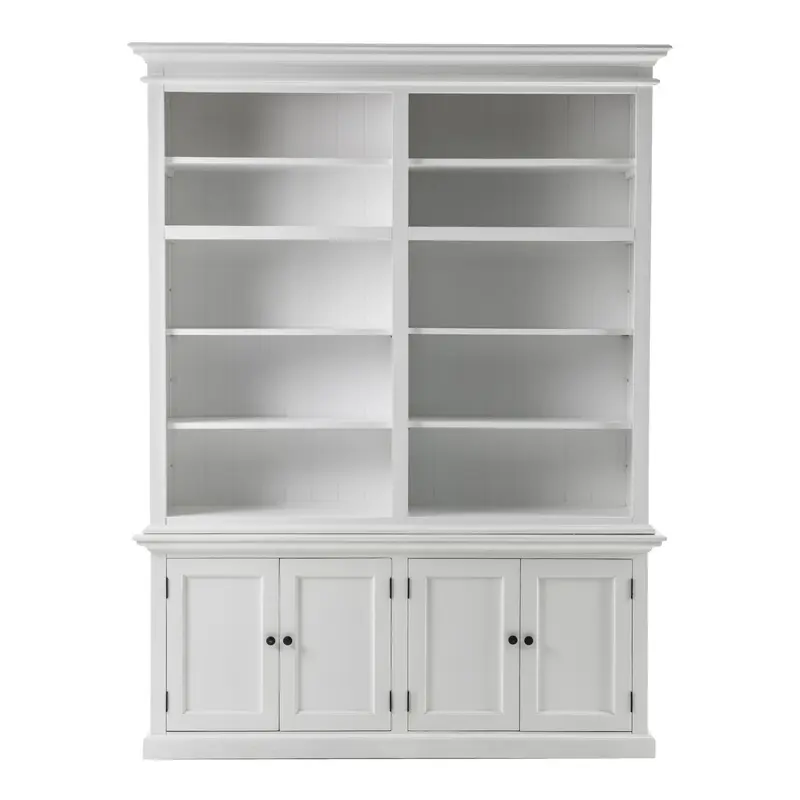 Classic White Double Bay Hutch Unit By Homeroots