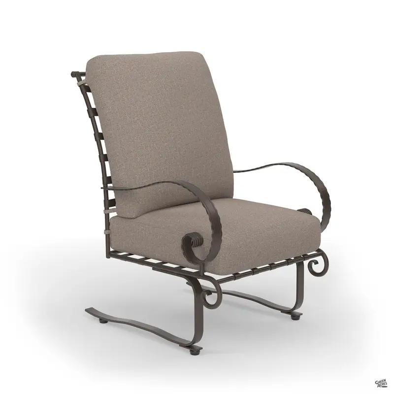 Classico High-Back Spring Base Lounge Chair