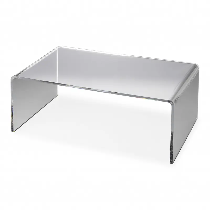 Clear Acrylic Coffee Table By Homeroots