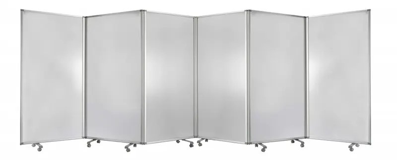 Clear Metal Panel Resilient Screen By Homeroots - 370388