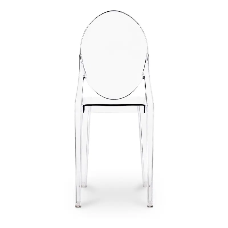 Clear Transparent Acrylic Dining Chair By Homeroots
