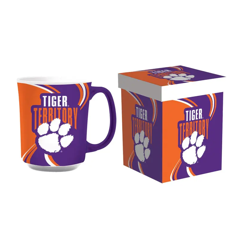 Clemson University, 14oz Ceramic with Matching Box,3rca912