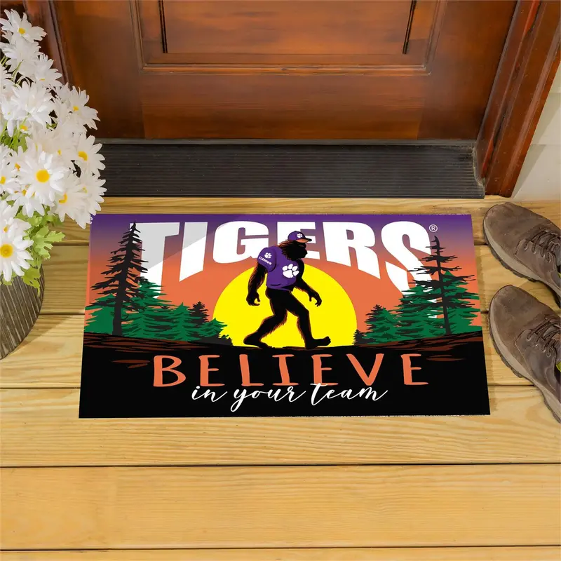 Clemson University Bigfoot PVC Mat, 28"x16"