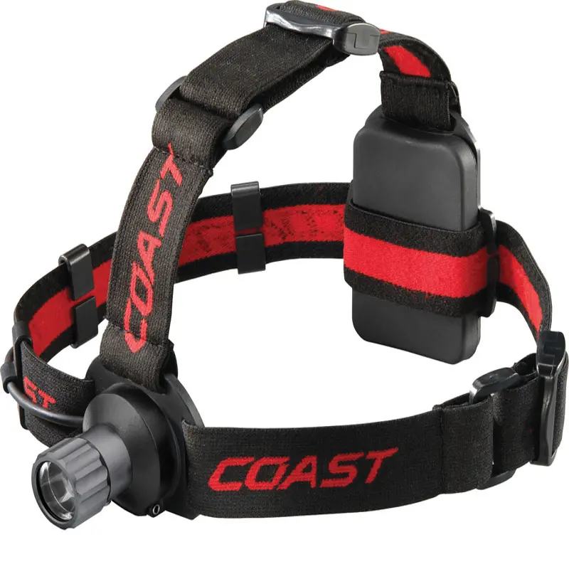 Coast HL40 300 lm Black/Red LED Head Lamp AAA Battery - Deal of The Week