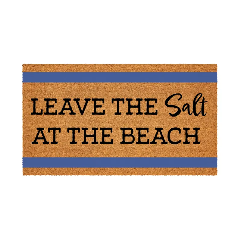 Coastal Coir Mat Salt Beach 28x16"