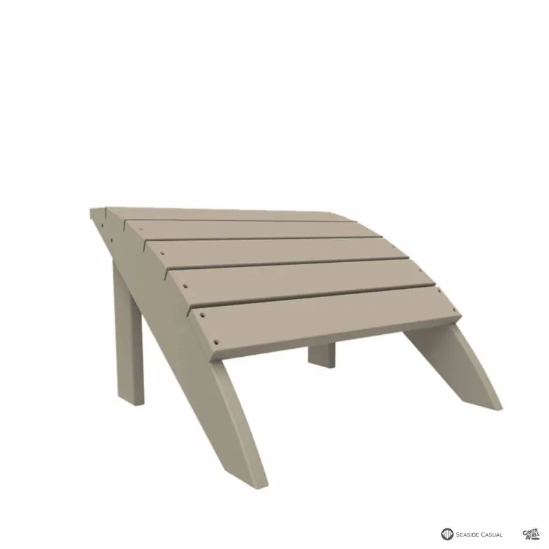 Coastline Harbor Adirondack Footstool