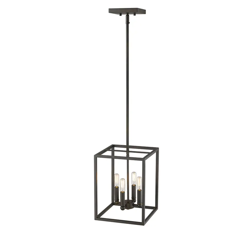 Cobar 4-Light Oil-Rubbed Bronze Pendant By Homeroots