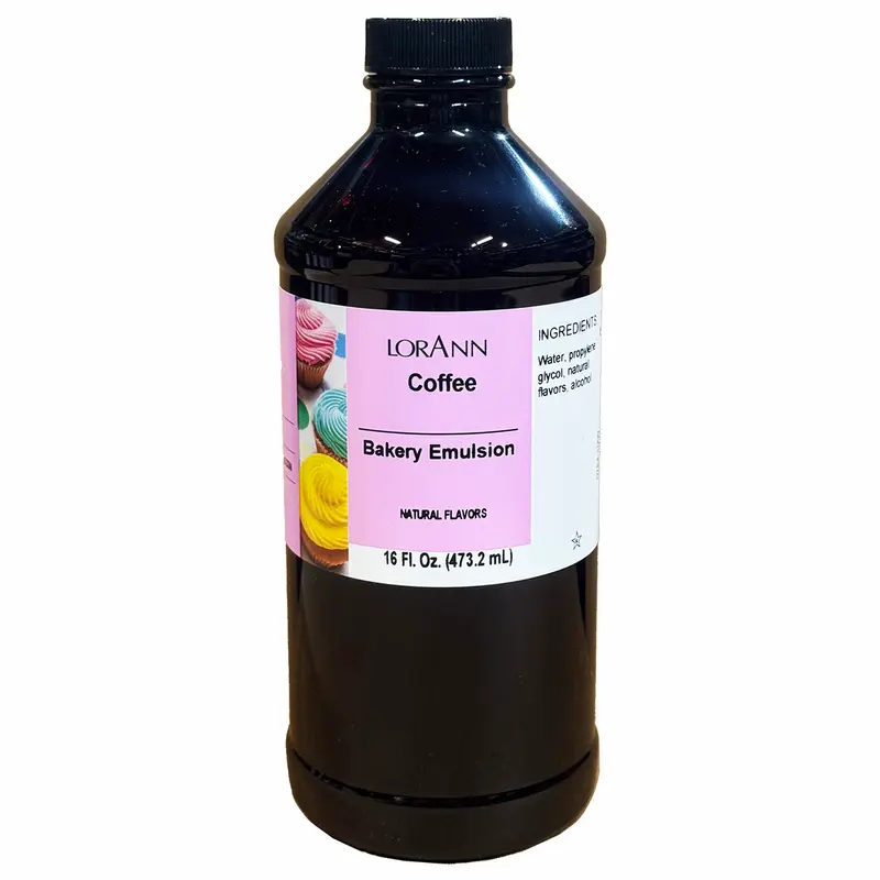 Coffee, Baking Flavoring Emulsion 16oz by LorAnn