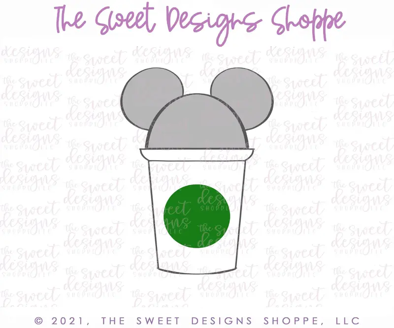Coffee Theme Park Snack - Cookie Cutter