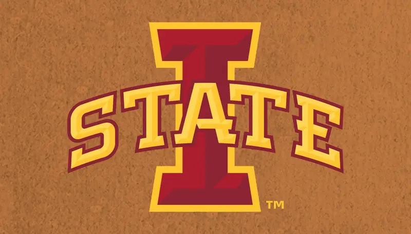 Coir Mat, 16"x28", Iowa State University,2rm962usa
