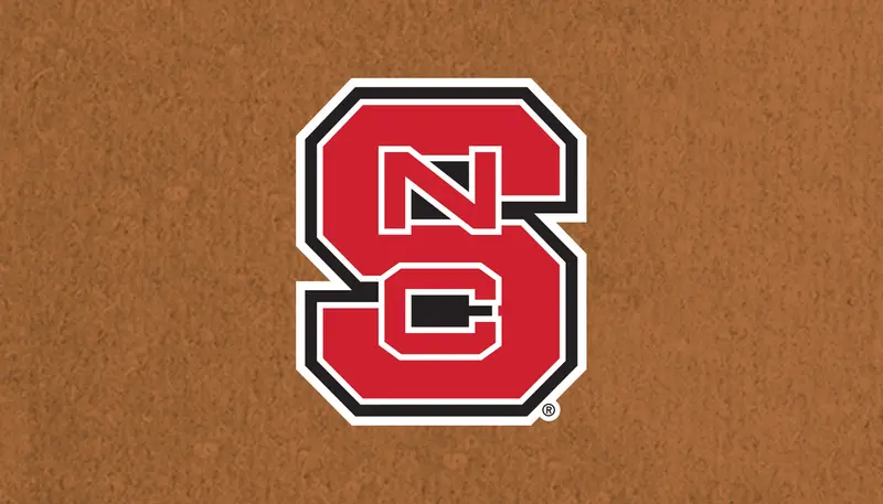 Coir Mat, 16"x28", North Carolina State University,2rm909usa