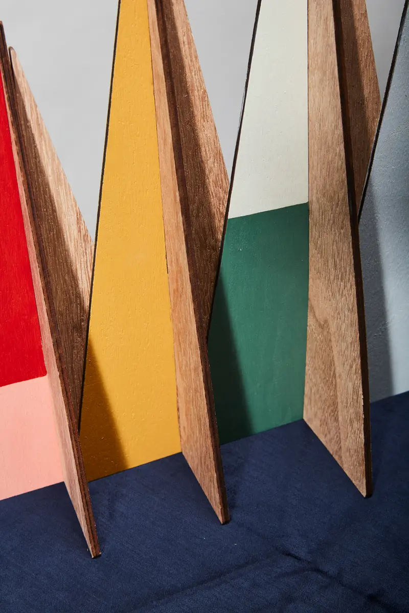 Color Pop Tree Set of 8 By Accent Decor