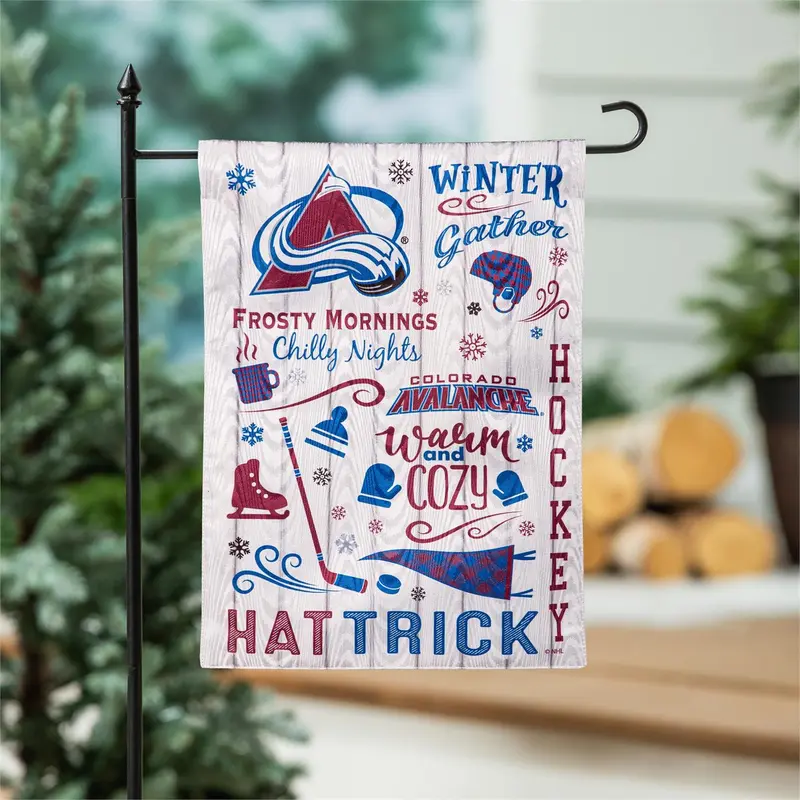 Colorado Avalanche, Moire Flag, GDN, Fall Seasonal