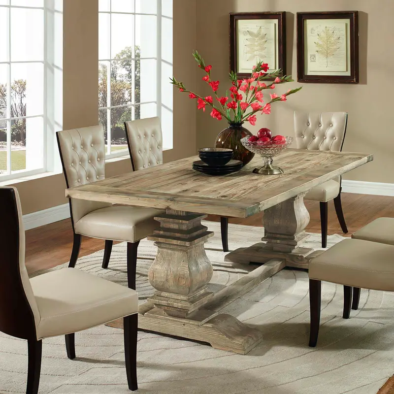 Column Rectangle Wood Dining Table By Modway - EEI-1199