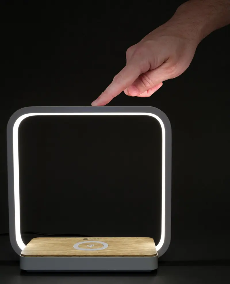 Contemporary White Wireless Phone Charger By Homeroots