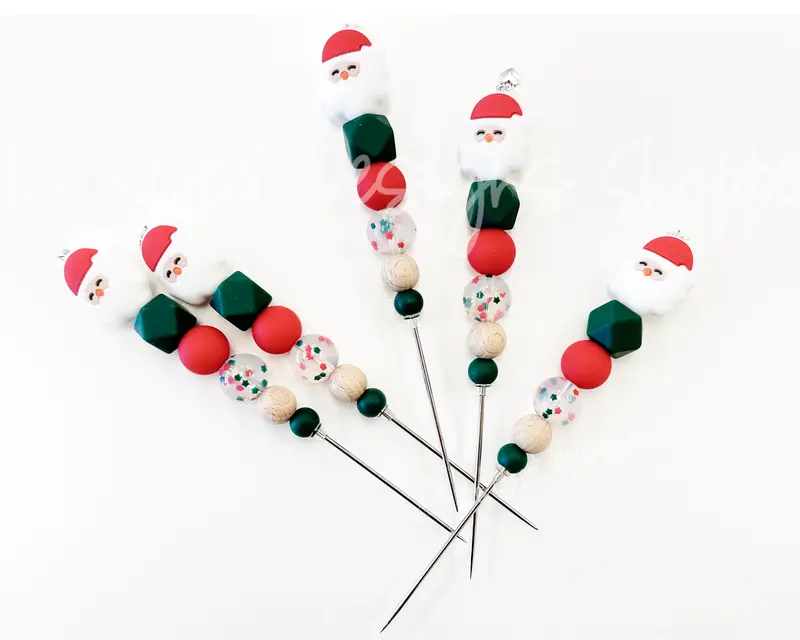 Cookie Scribe - "Santa Cheer" - Cookie Decorating Tool - 6" Long.