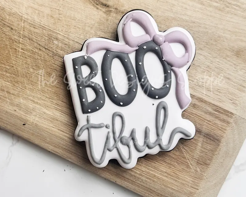 Coquette Boo-tiful Plaque - Cookie Cutter