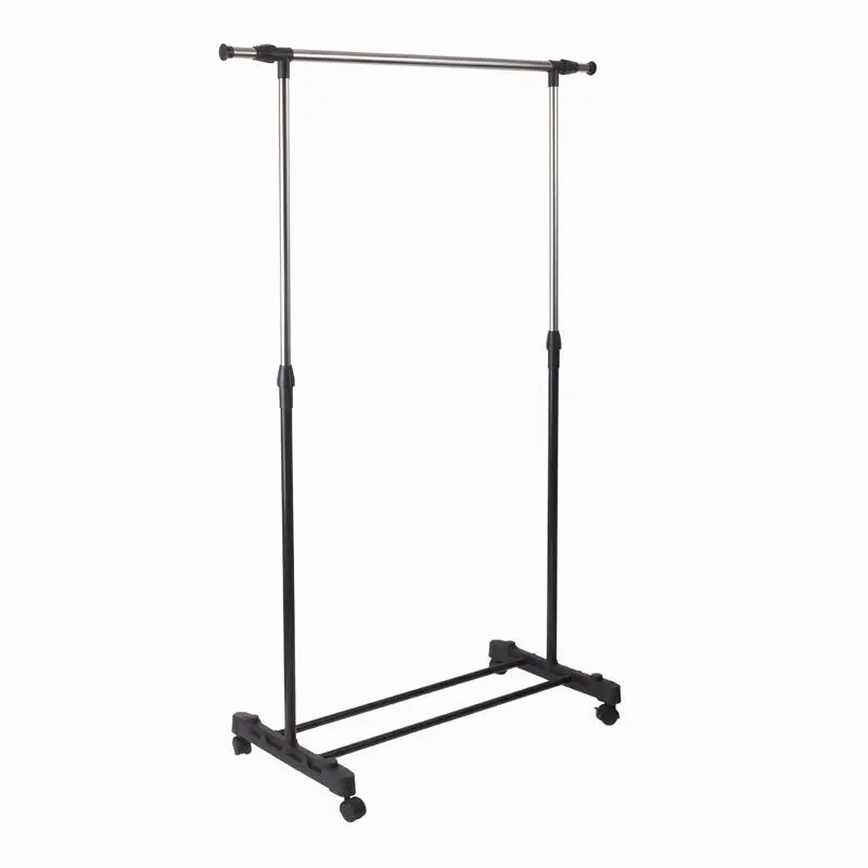 Core Home 63 in. H X 57 in. W Stainless Steel Adjustable Garment Rack