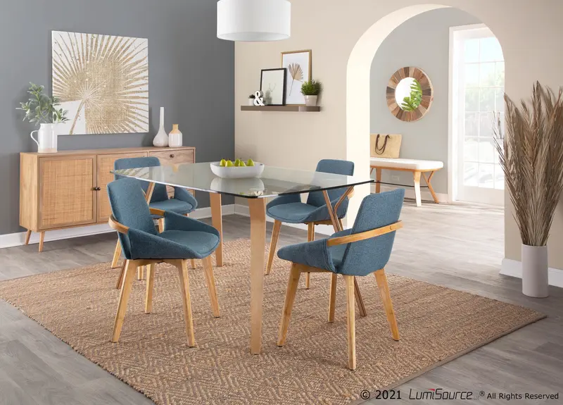 Cosmo Chair Blue By LumiSource