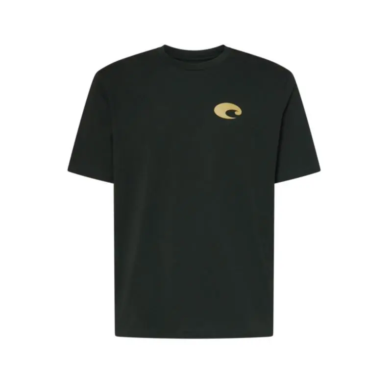 Costa XL Short Sleeve Men's Crew Neck Washed Black Species Shield Tee Shirt