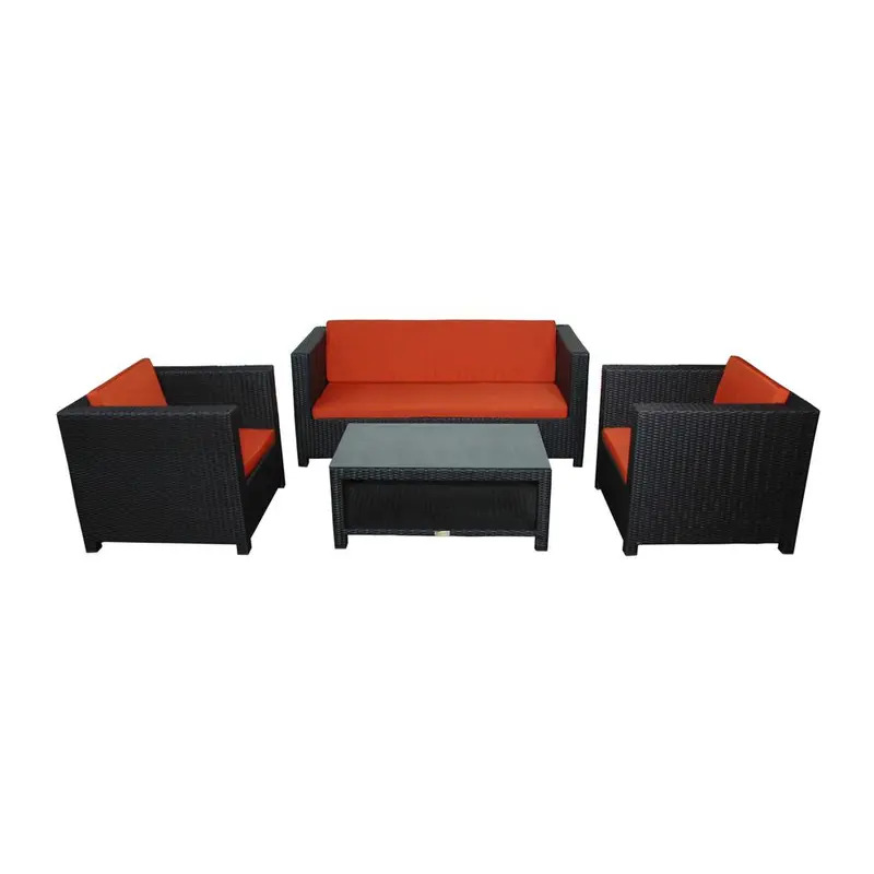 Coto De Casa 4-Pieces Deep Seating Set By Anderson Teak