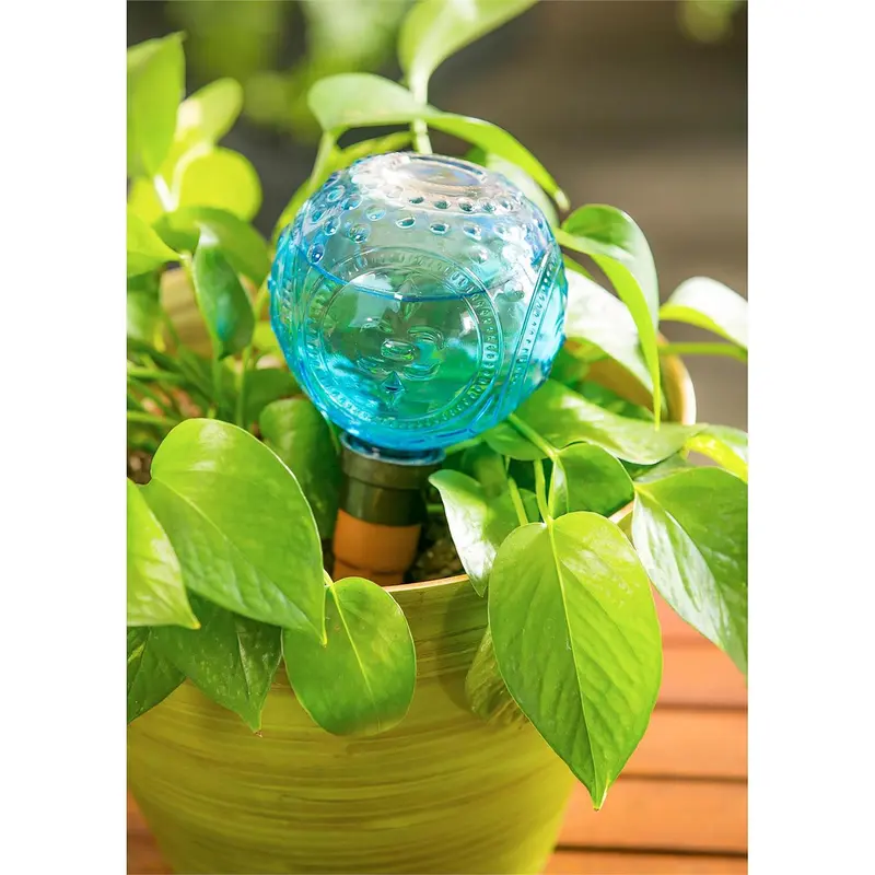 Cottage Garden Plant Support & Accessories, Watering Globe, Glass with Terracotta Spike, CDU