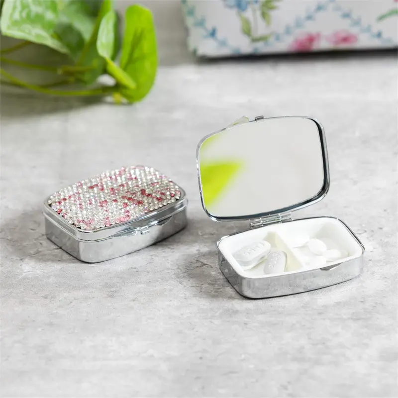 Cottage Garden Travel Accessories, Pill Box, Asst of 2, CDU