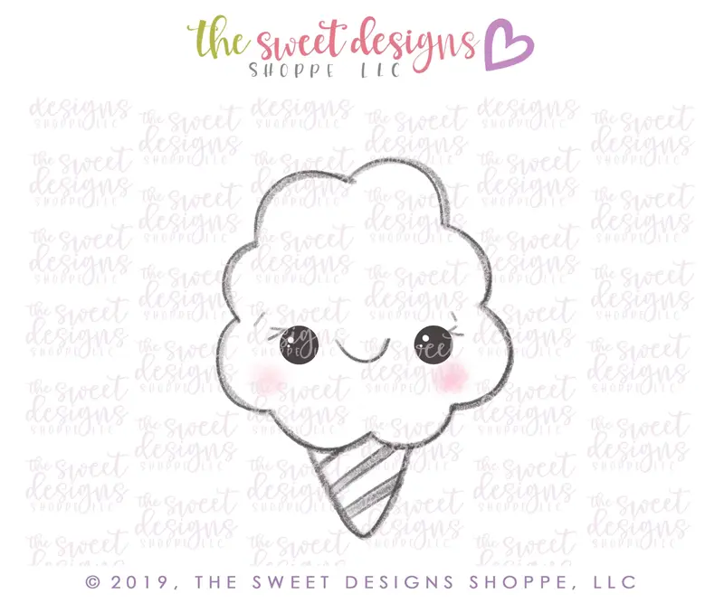 Cotton Candy - Cookie Cutter