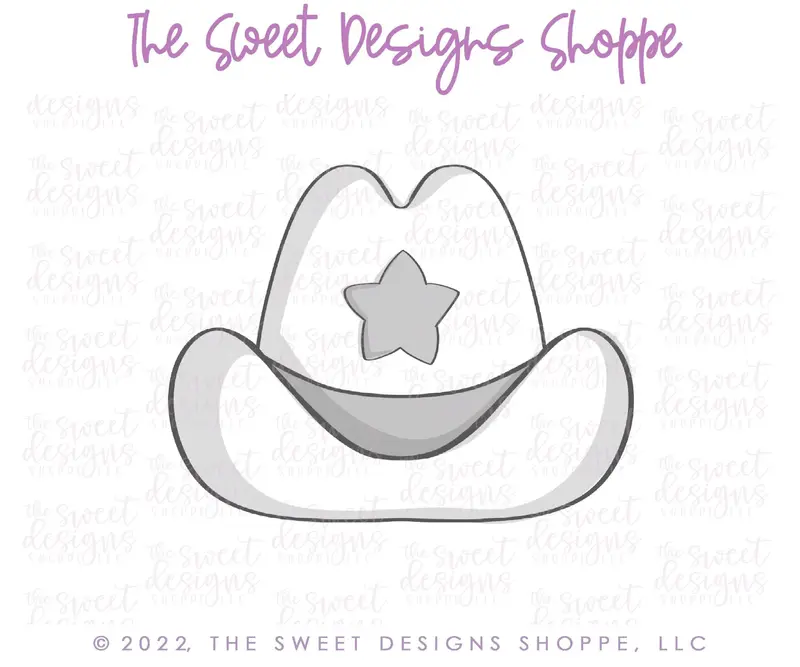 Cowboy Hat - Cookie Cutter