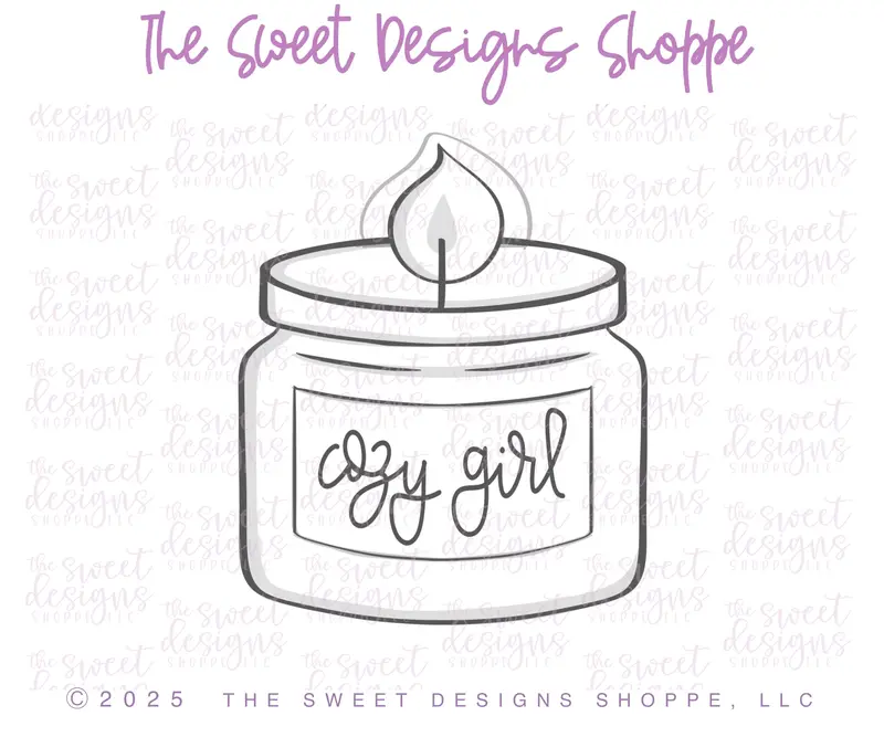 Cozy Candle- Cookie Cutter