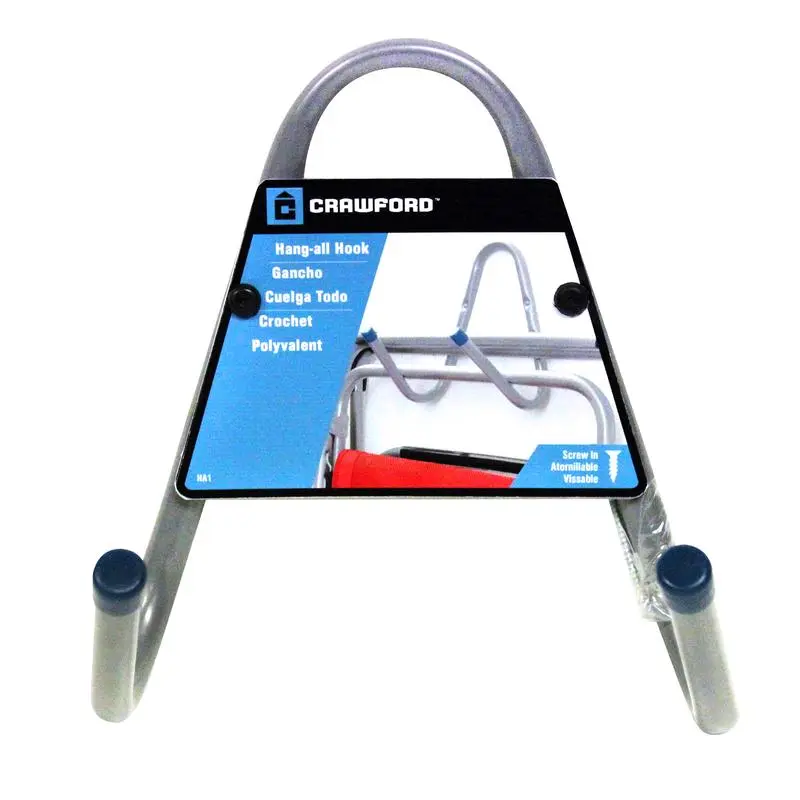 Crawford Gray Steel Bracket 10.83 in. L 40 lb - Open Box