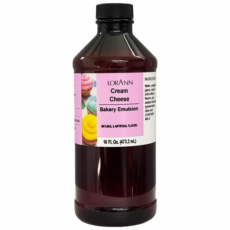 Cream Cheese, Baking Flavoring Emulsion 16oz by LorAnn