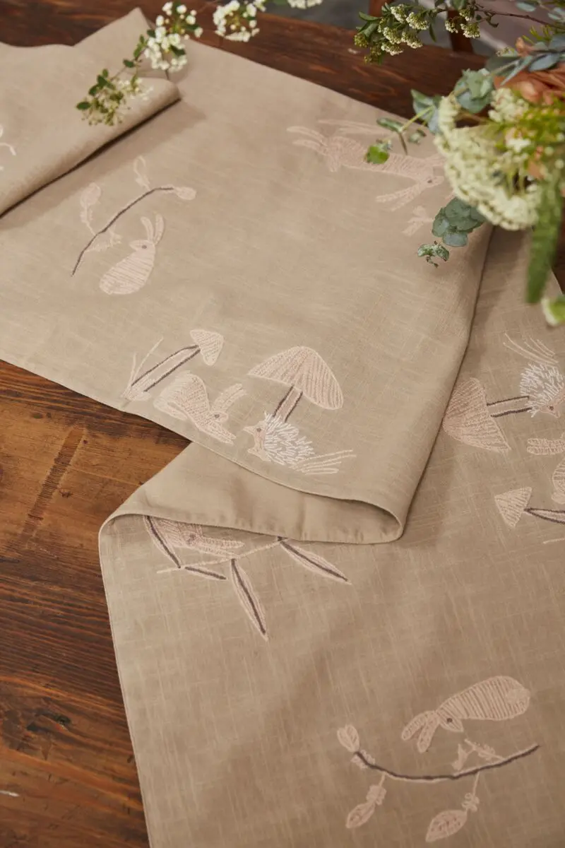 Creatures Great and Small Table Runner 108"x 16" By Accent Decor