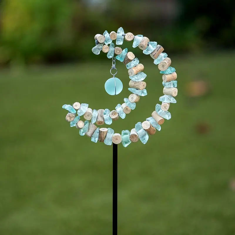 Crescent Moon Garden Stake Set of 4 By Garden Age Supply
