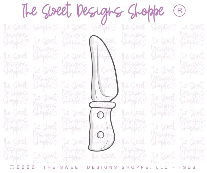 Crime Scene Knife - Cookie Cutter