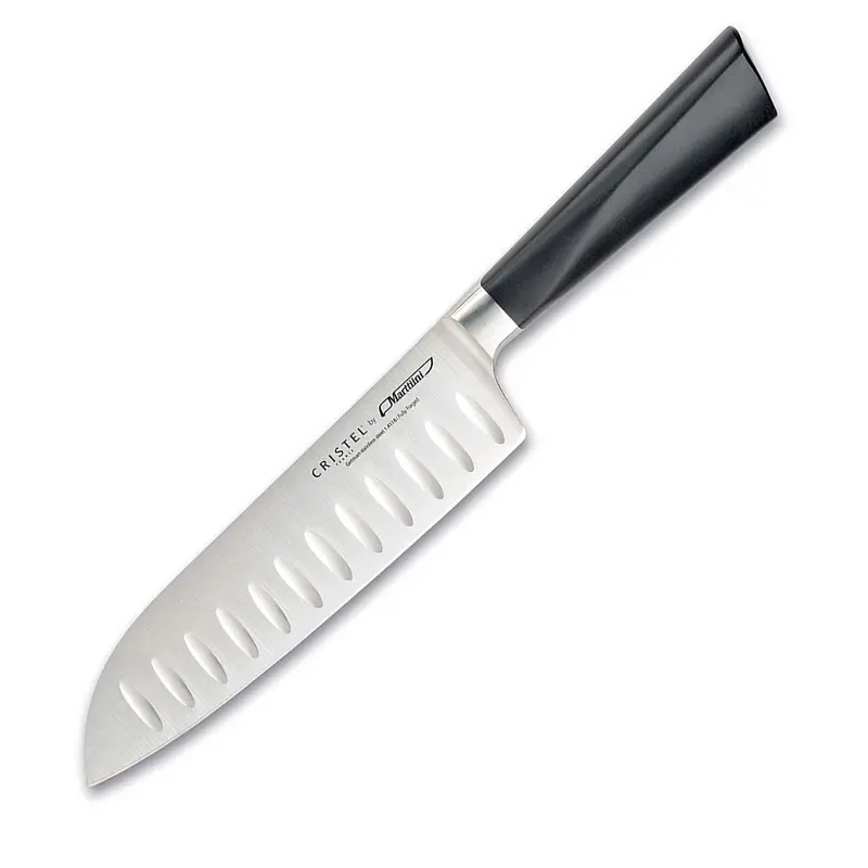 CRISTEL 7" Hollow Edge Santoku Knife