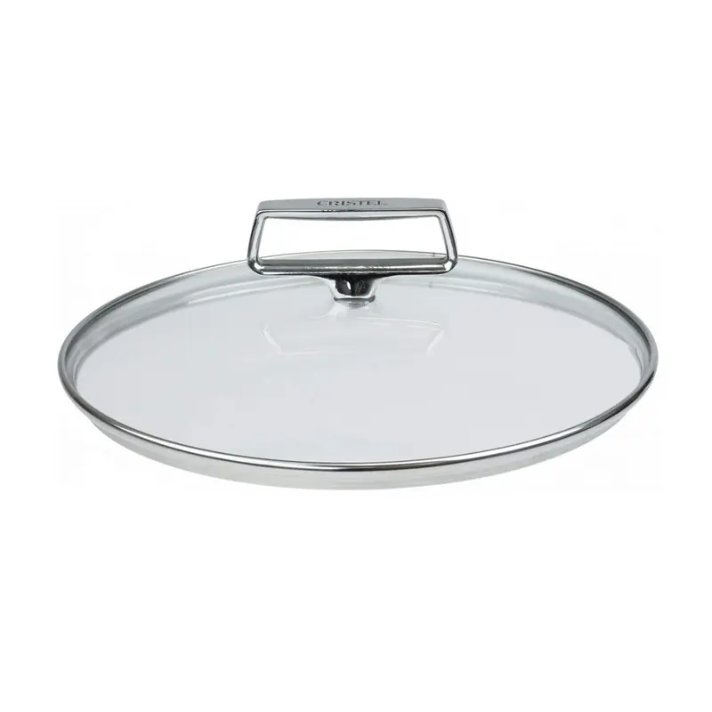 CRISTEL, Tempered Glass Lid, Oven proff and dishwasher safe, Castel'Pro collection, MADE IN France 12.5".