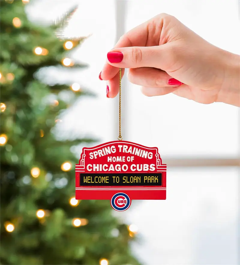 Cubs Spring Training Sign Ornament