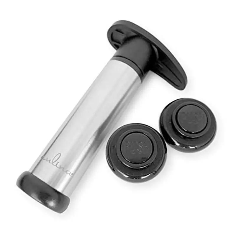 Culina Wine Saver Vacuum Pump and 2 Stoppers Set. Preserve Wine