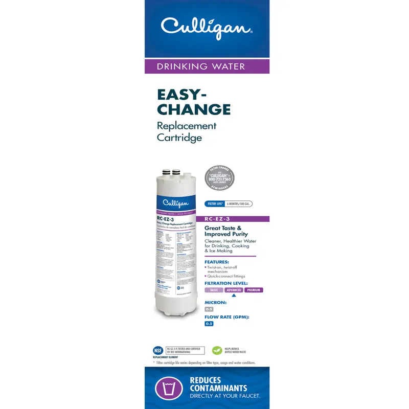 Culligan Icemarker/Refrigerator Replacement Cartridge For Culligan - Open Box