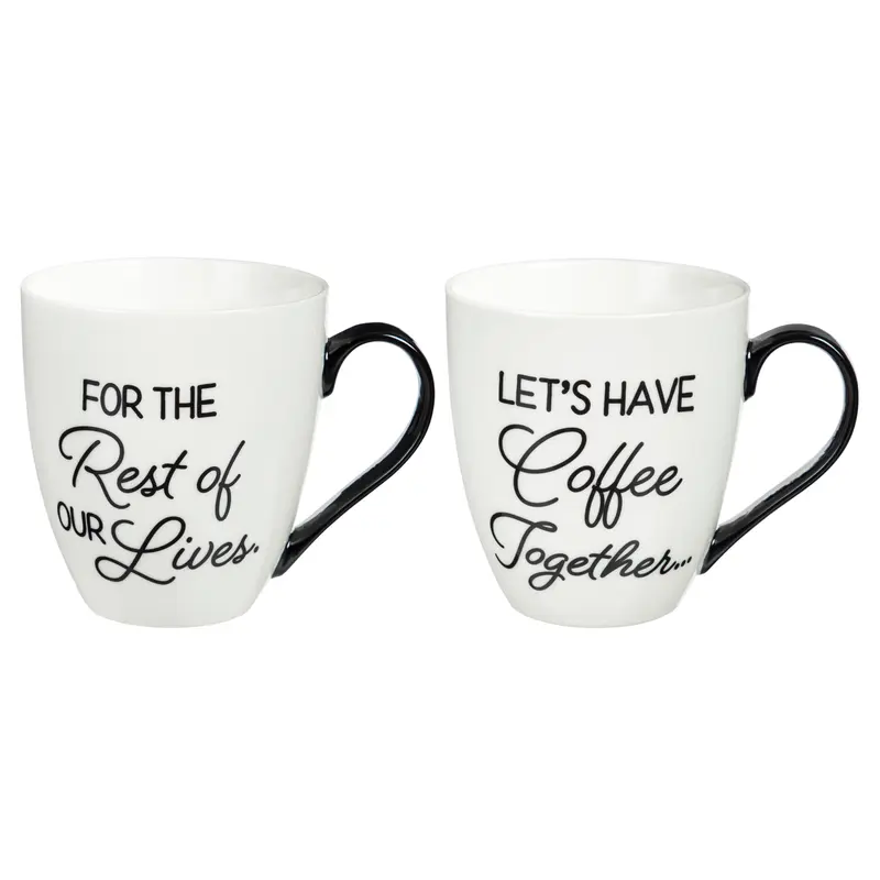 Cup O' Java Gift Set, 17 OZ, Let's have Coffee Together for the rest of our lives