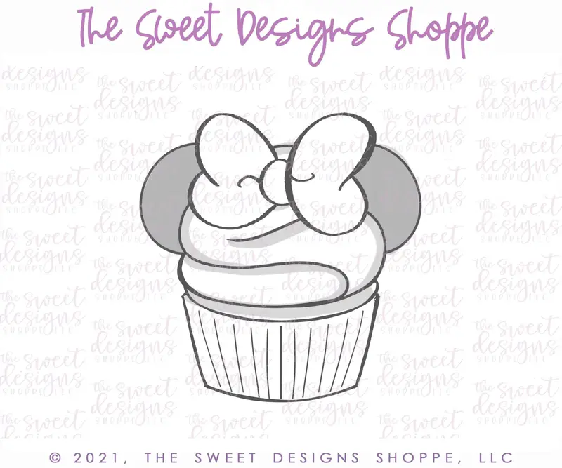 Cupcake B Theme Park Snack - Cookie Cutter