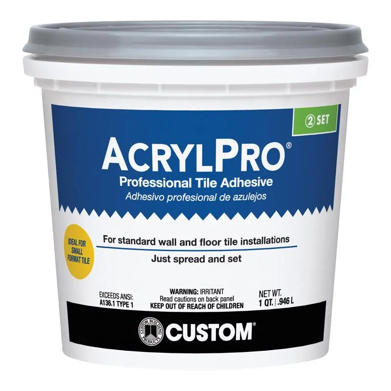 Custom Building Products Acrylpro Ceramic Tile Adhesive 1 qt. - Deal of The Week