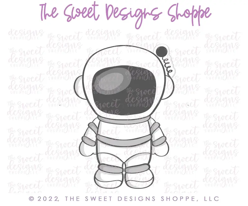 Cute Astronaut - Cookie Cutter